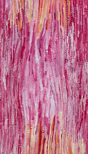 Kathleen Ngale (Kngale), 'Anwekety' (Bush Plum), 10I031, 2010, 120x210cm