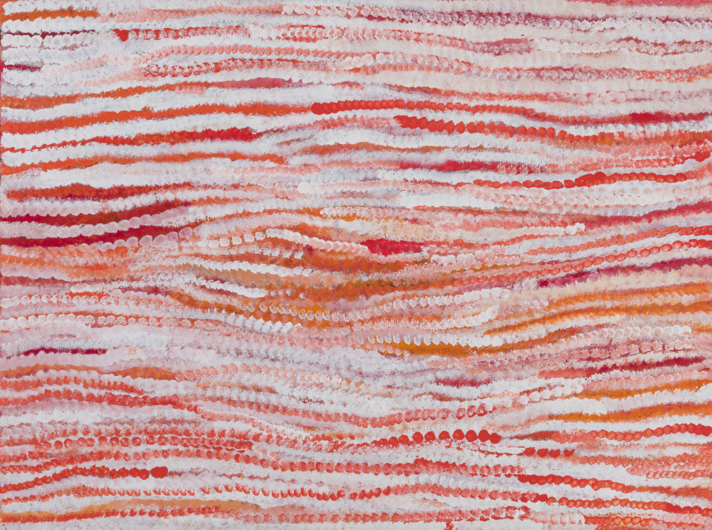 Kathleen Ngale (Kngale), 'Anwekety' (Bush Plum), 11L09, 2011, 120x90cm