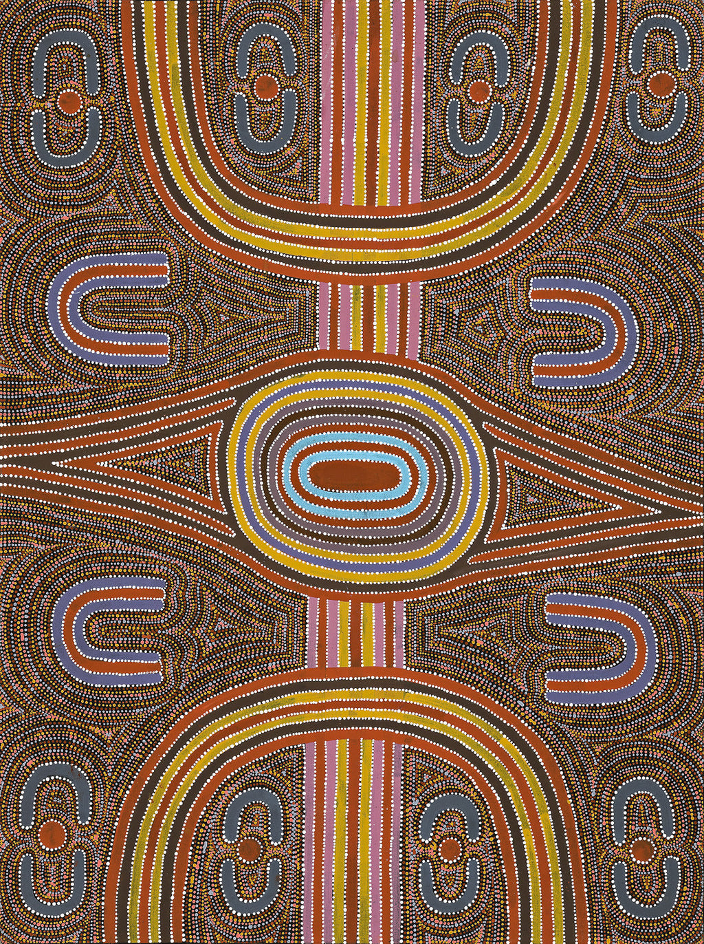 Louie Pwerle, Painting 94C035, 1994, 90x121cm - Delmore Gallery