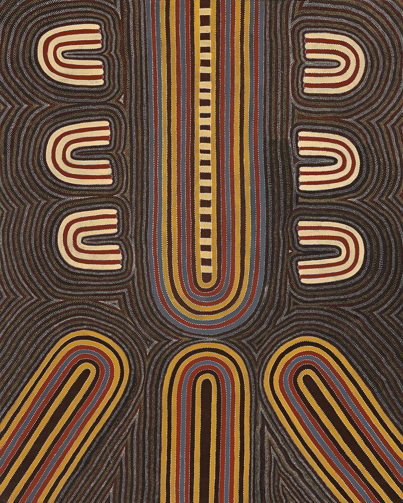 Louie Pwerle, Painting 98F011, 1998, 126x155cm - Delmore Gallery